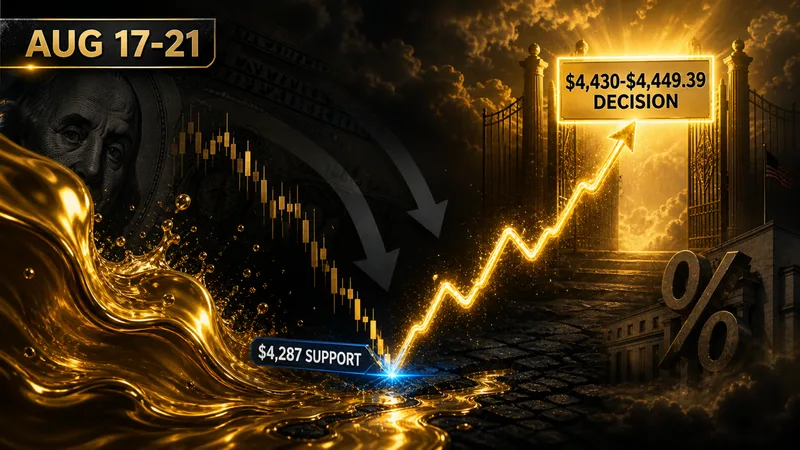 Weekly Gold Forecast August 17-21, 2026 | XAUUSD Outlook