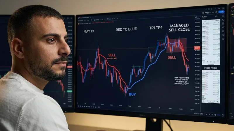 Daily Gold Trading Report - May 19, 2026: Red-to-Blue Recovery