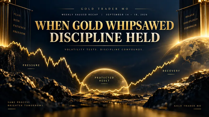 XAUUSD Weekly Recap, Sep 14–18: Discipline Through Whipsaws