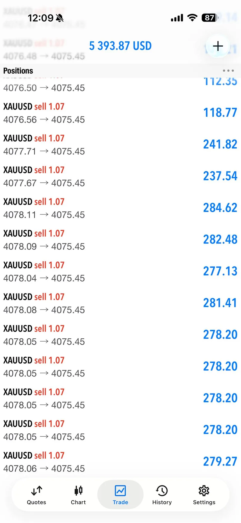 Selected public proof screenshot from the first June 24 sell sequence.