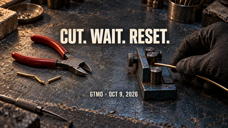 October 9 Gold Report: The Loss, the Wait and the Reset