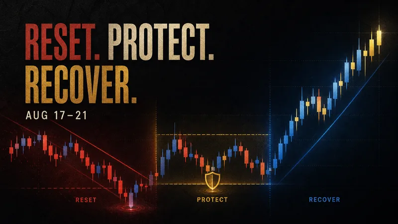 Weekly Gold Recap Aug 17–21: Reset, Protect, Recover