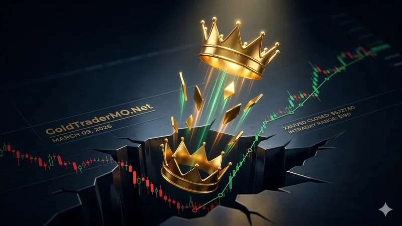 Daily Gold Report 09/03/2026: 200+ Pips Comeback