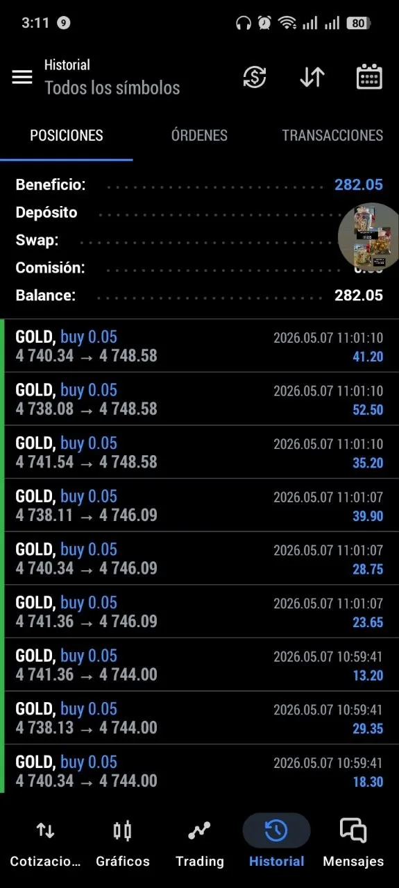 Weekly community-proof screenshot from 2026-05-07.