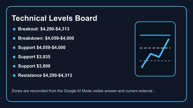 XAUUSD weekly forecast technical levels board for June 15-19 2026