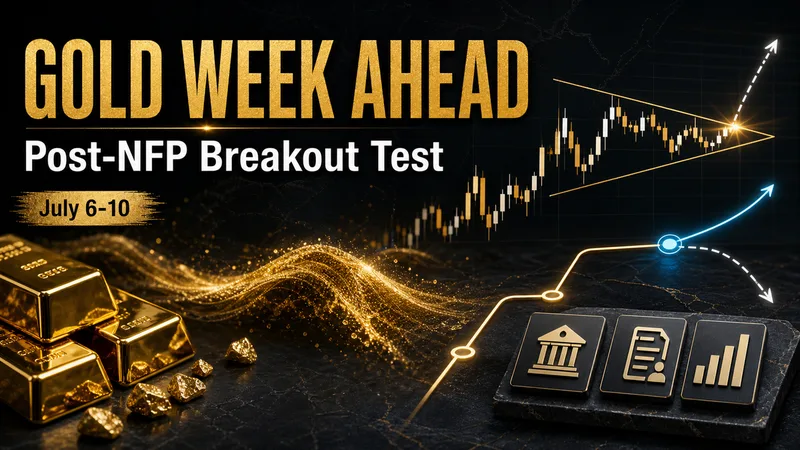 Weekly Gold Forecast July 6-10, 2026 | XAUUSD Post-NFP Setup