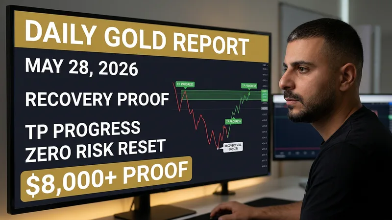 Daily Gold Trading Report - May 28, 2026: $8K Recovery Proof