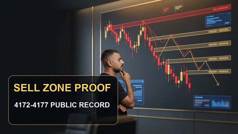 Daily Gold Trading Report - June 10, 2026: Sell Zone Proof
